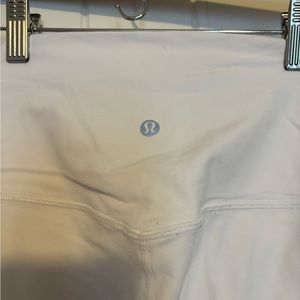 White lululemon align legging. Size 2